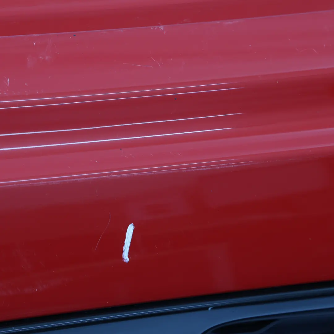 Bumper JCW Trim Panel Cover Chili Red - 851 to Mini F56 F57 Rear with Part number 7382173 Mini F56 F57 Rear Bumper JCW Trim Panel Cover Chili Red - 851 - SKU 7382173-CHRED - Part number 7382173