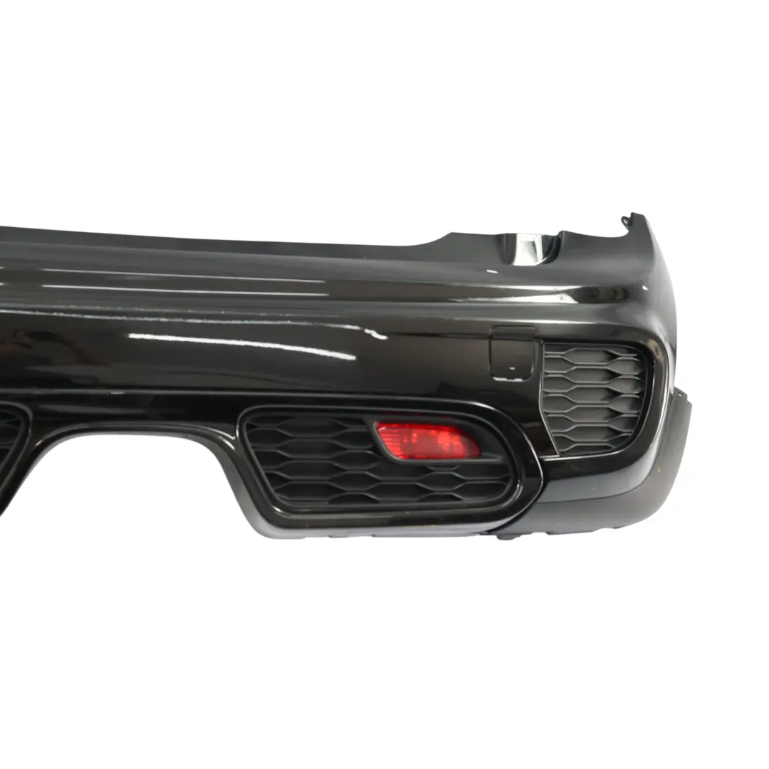 Mini F56 F57 Parachoques Trasero JCW Embellecedor Cubierta Midnight Black A94 - SKU 7382173-MNB - Número de pieza 7382173
