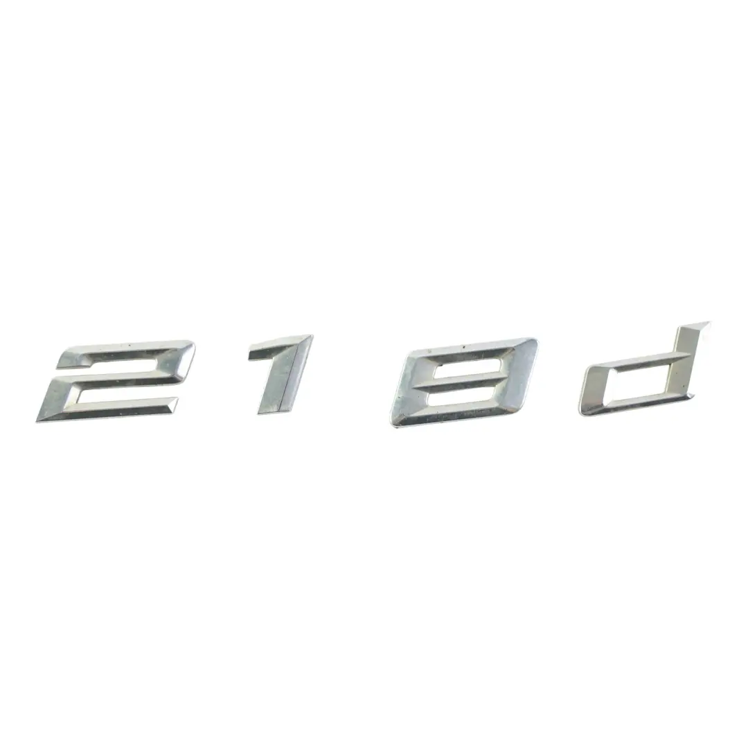 BMW F45 Active Tourer 218d Emblema Letras Insignia Portón Trasero - SKU 7383514 - Número de pieza 7383514