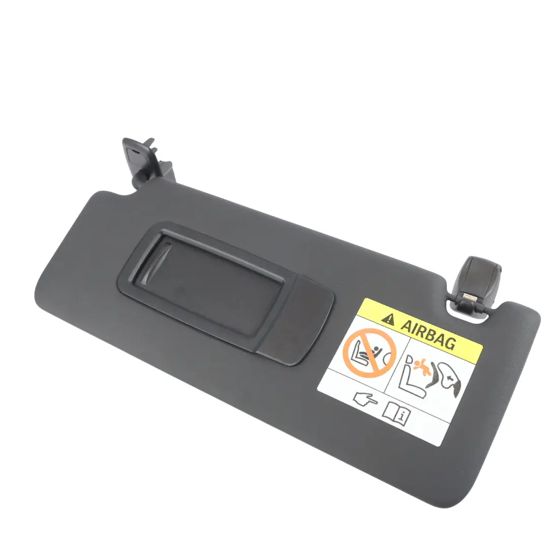 BMW X5 F15 Sun Visor Cover Trim With Mirror Grey Left N/S - SKU 7402639 - Part number 7402639