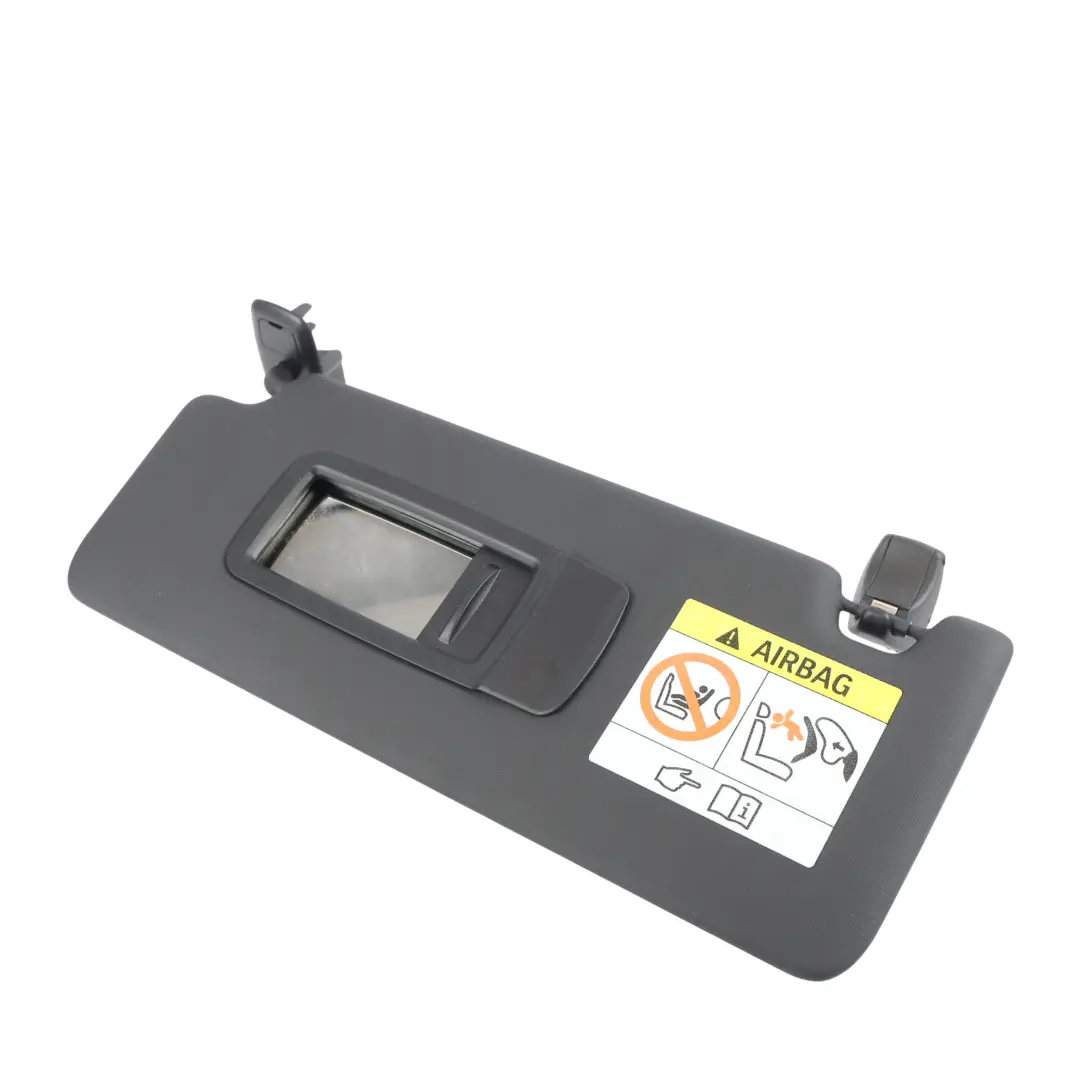 Sonnenblende Abdeckung Mit Spiegel Grau Links für BMW X5 F15 mit Teilenummer 7402639 BMW X5 F15 Sonnenblende Abdeckung Mit Spiegel Grau Links - SKU 7402639 - Teilenummer 7402639