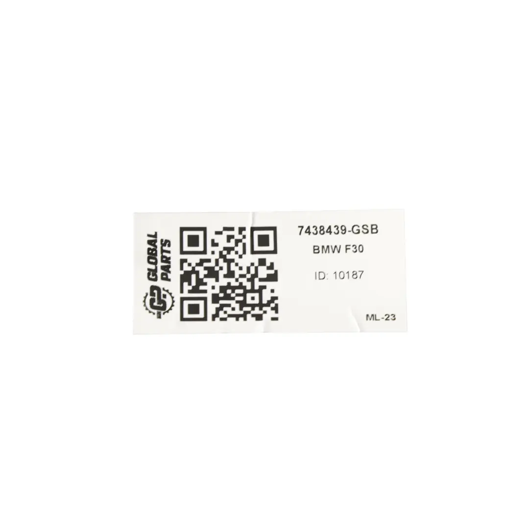 Pannello Parafango Anteriore Sinistro Glacier Silver Metallic A83 per BMW F30 F31 con numero di parte 7438439 BMW F30 F31 Pannello Parafango Anteriore Sinistro Glacier Silver Metallic A83 - SKU 7438439-GSB - Numero di parte 7438439
