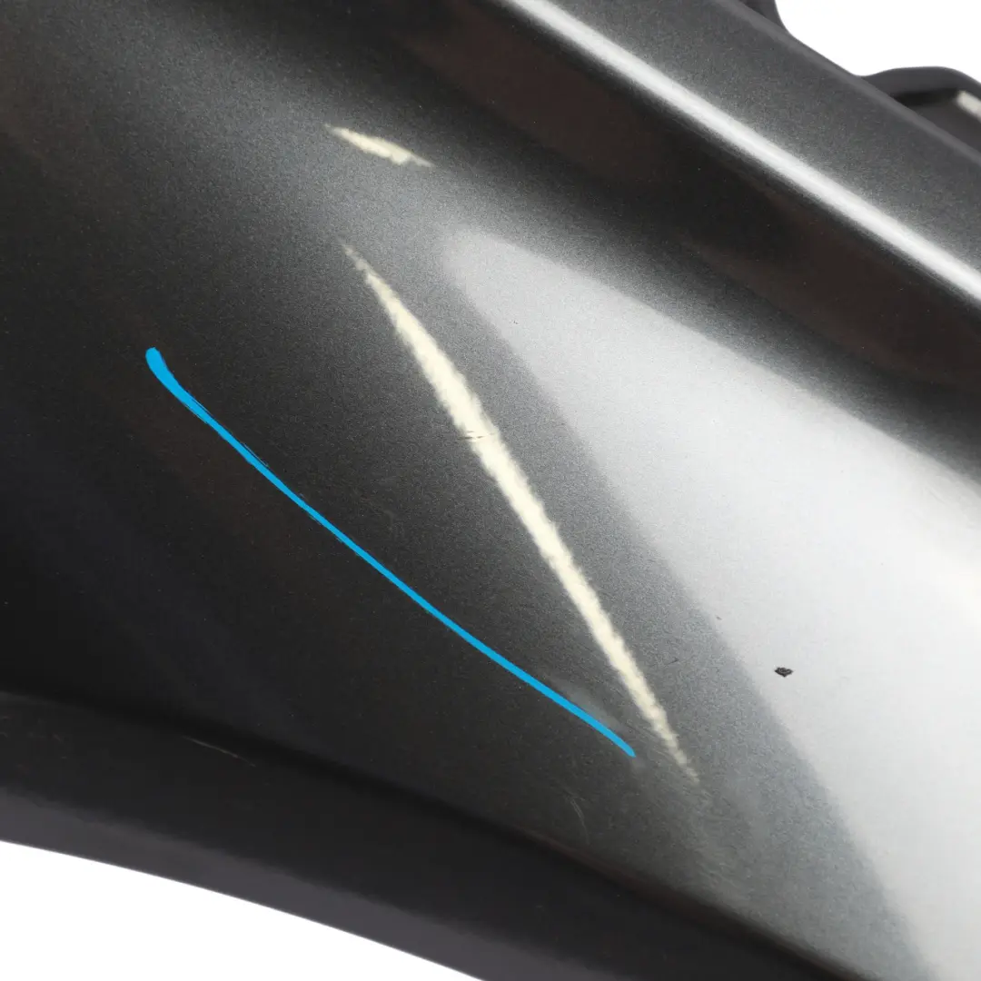 Side Wing Panel Fender Front Right O/S Mineral Grey Metallic - B39 to BMW F30 F31 with Part number 7438440 BMW F30 F31 Side Wing Panel Fender Front Right O/S Mineral Grey Metallic - B39 - SKU 7438440-MG2 - Part number 7438440