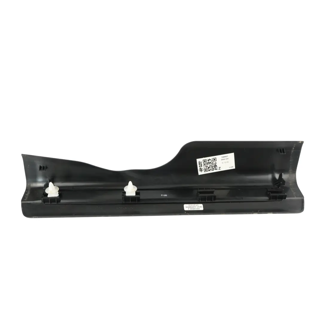 Front Door Entrance Sill Pillar Trim Cover Left N/S to BMW G20 G21 with Part number 7446421 BMW G20 G21 Front Door Entrance Sill Pillar Trim Cover Left N/S - SKU 7446421 - Part number 7446421