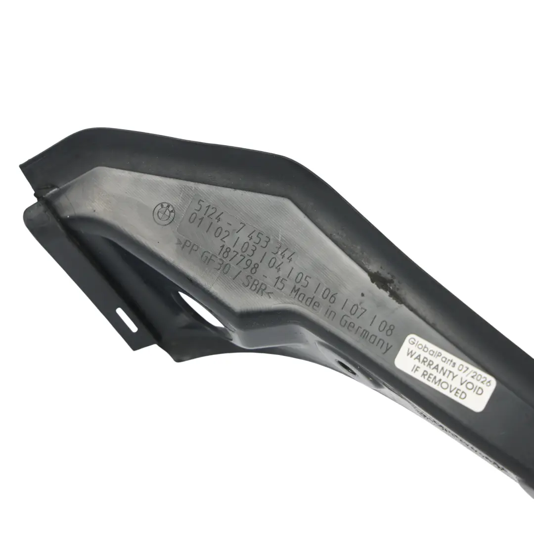 BMW F34 GT Prawa Rynna Pokrywy Bagażnika - SKU 7453344 - Numer Części 7453344