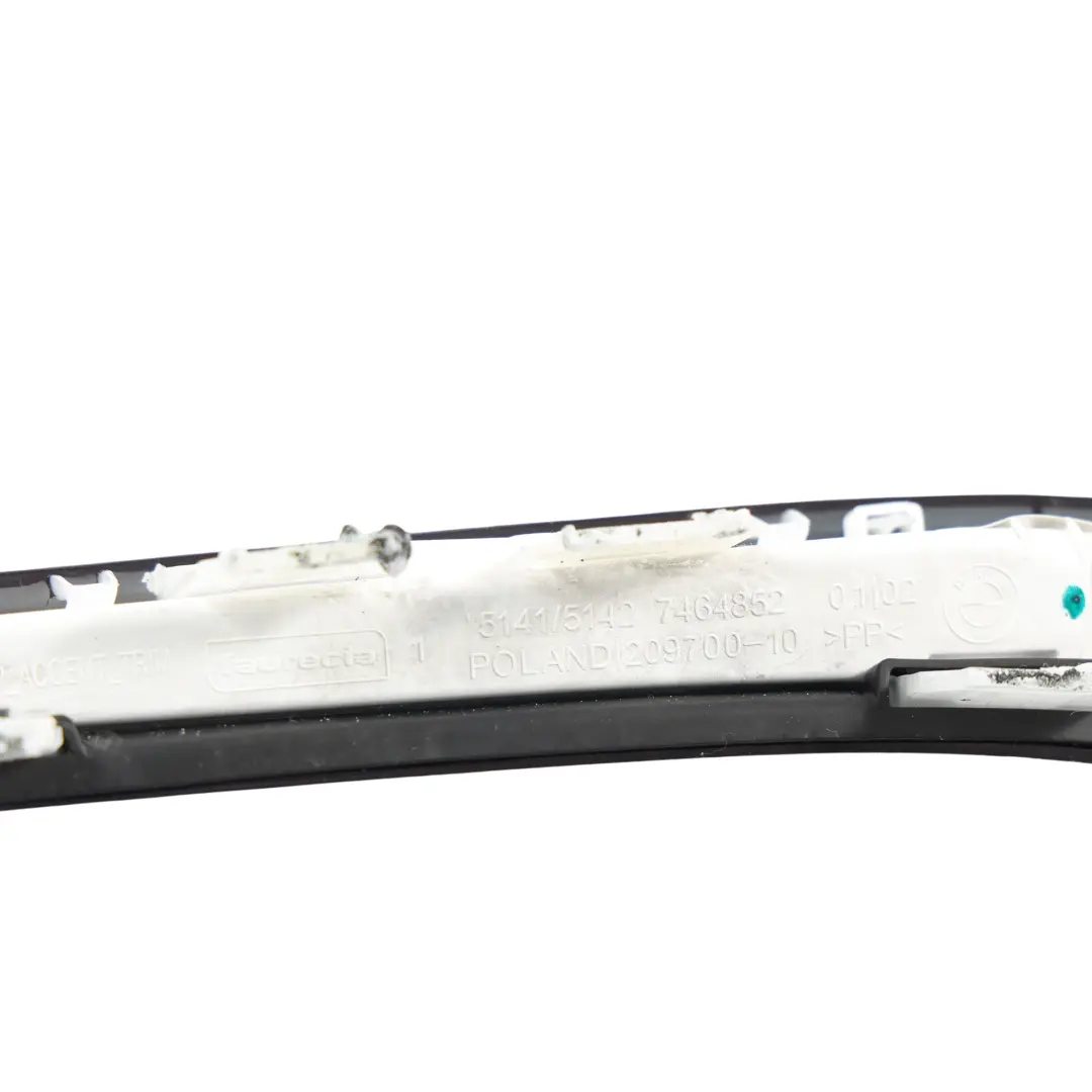 BMW F40 Moldura Panel Puerta Trasera Derecha Negro - SKU 7464852 - Número de pieza 7464852