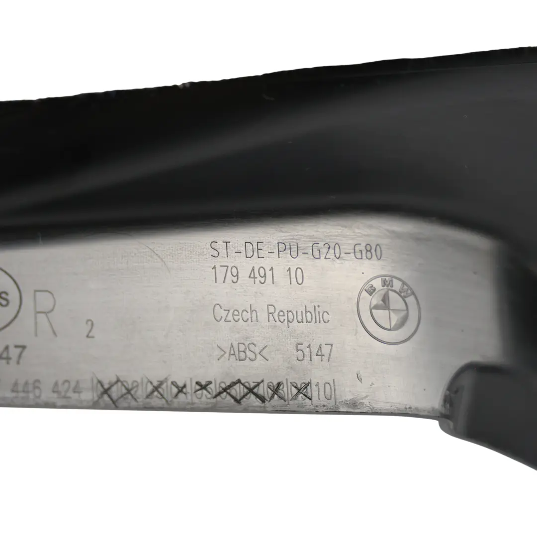 Door Sill Cover Strip Trim Inner Rear Right O/S Black to BMW G20 G21 G80 with Part number 7482288 BMW G20 G21 G80 Door Sill Cover Strip Trim Inner Rear Right O/S Black - SKU 7482288 - Part number 7482288