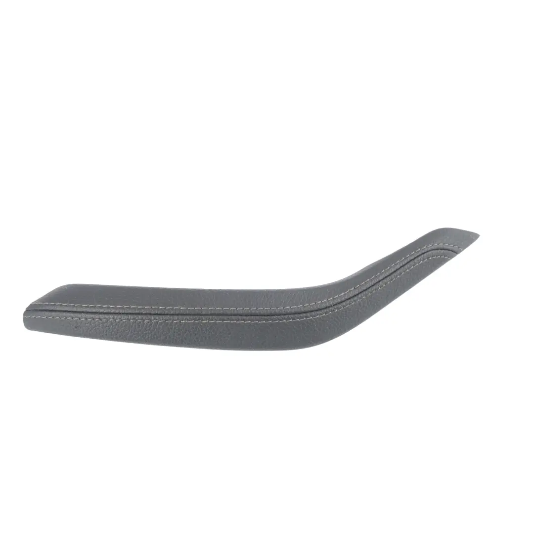 Front Rear Door Handle Trim Cover Leather Black Right O/S to BMW X5 F15 with Part number 7484560 BMW X5 F15 Front Rear Door Handle Trim Cover Leather Black Right O/S - SKU 7484560 - Part number 7484560