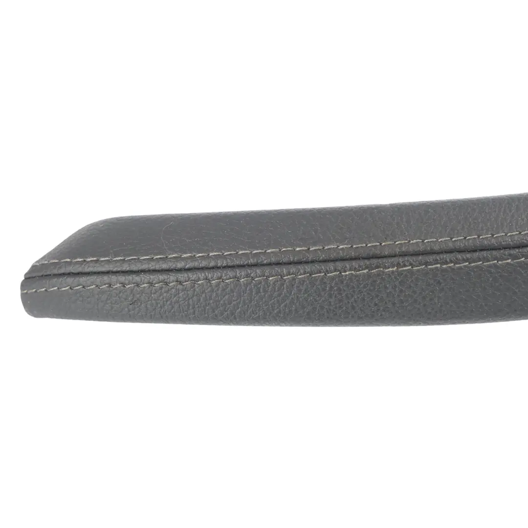Front Rear Door Handle Trim Cover Leather Black Right O/S to BMW X5 F15 with Part number 7484560 BMW X5 F15 Front Rear Door Handle Trim Cover Leather Black Right O/S - SKU 7484560 - Part number 7484560
