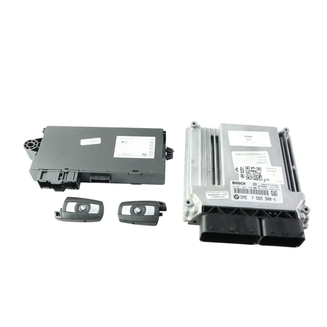 N46 150HP Engine ECU Kit DME CAS3 Key Manual to BMW E87 E90 E91 120i 320i with Part number 7565300 BMW E87 E90 E91 120i 320i N46 150HP Engine ECU Kit DME CAS3 Key Manual - SKU 7565300-19 - Part number 7565300
