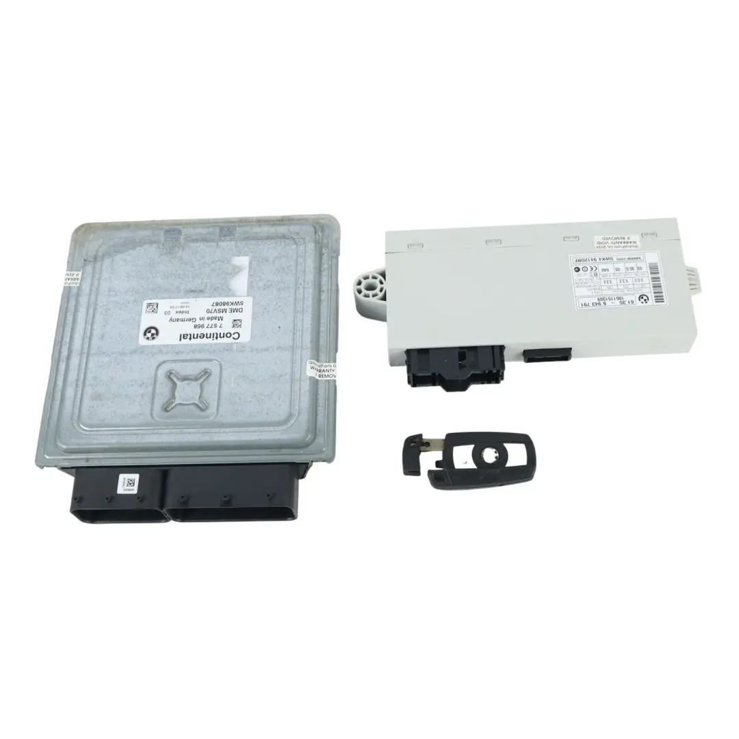BMW E90 Calculateur Moteur ECU 330i N52 N52B30A 258HP 3.0 Essence Manuel - SKU 7577968-6 - Numéro de pièce 7577968