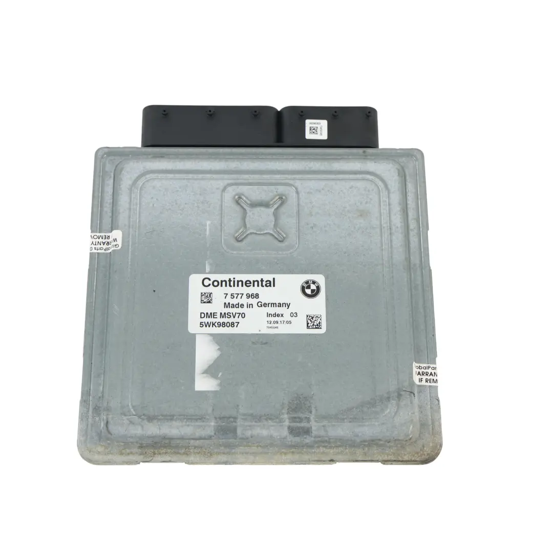 Calculateur Moteur ECU 330i N52 N52B30A 258HP 3.0 Essence Manuel pour BMW E90 à propos du numéro de pièce 7577968 BMW E90 Calculateur Moteur ECU 330i N52 N52B30A 258HP 3.0 Essence Manuel - SKU 7577968-6 - Numéro de pièce 7577968