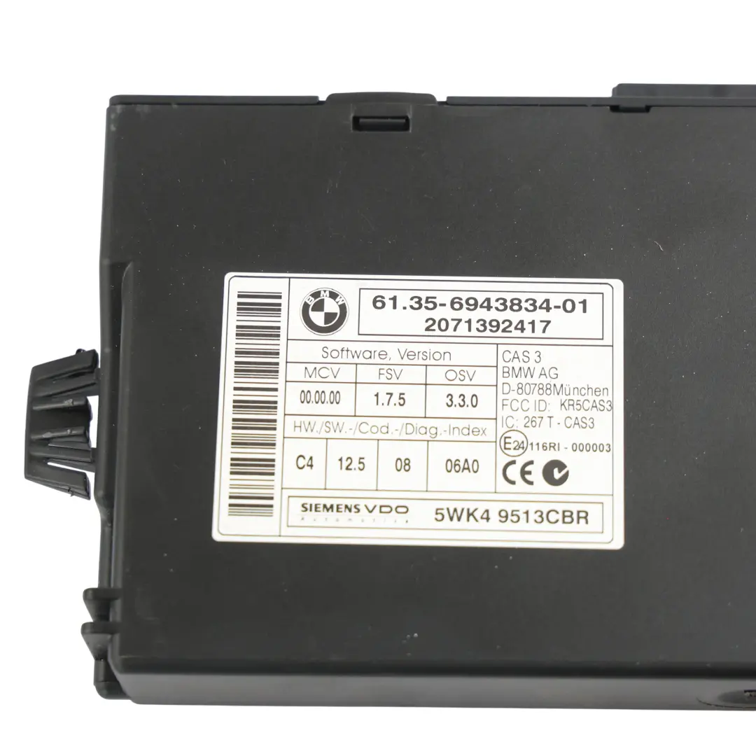 Control Unit ECU 218 HP 325i N53 Petrol KIT Manual to BMW E93 Engine with Part number 7578020 BMW E93 Engine Control Unit ECU 218 HP 325i N53 Petrol KIT Manual - SKU 7578020-2 - Part number 7578020