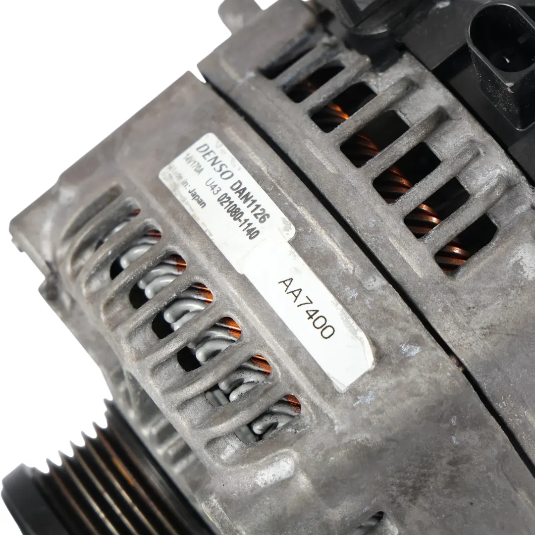 N20 Alternator 14V 170A Diesel Denso DAN1126 do BMW F10 F30 o numerze 7605061 BMW F10 F30 N20 Alternator 14V 170A Diesel Denso DAN1126 - SKU 7605061-2 - Numer Części 7605061