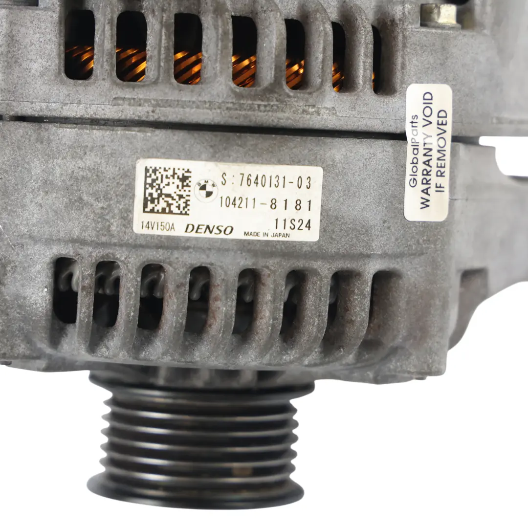 BMW F20 F30 Mini F56 Alternator Prądnica Denso 150A 7640131 - SKU 7640132-4 - Numer Części 7640132