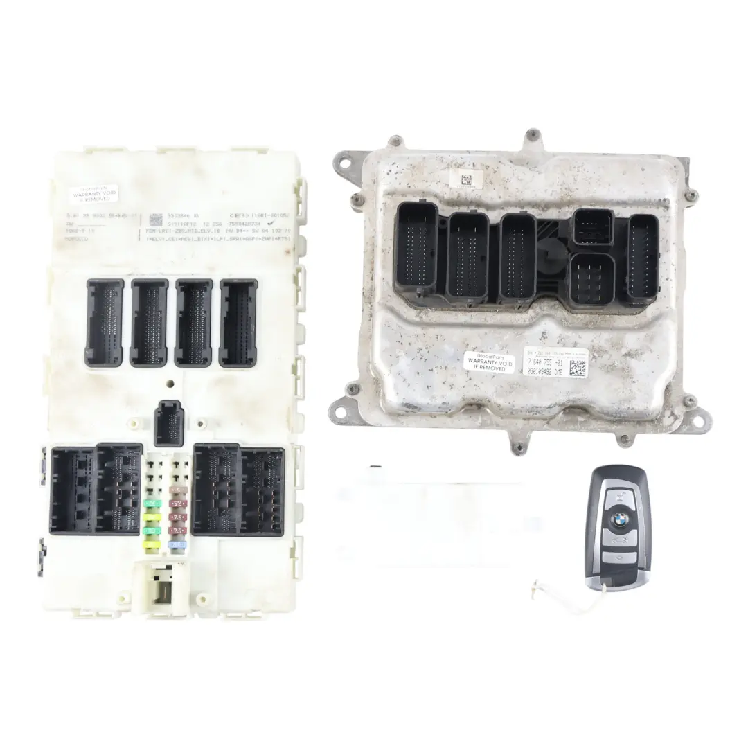 BMW F20 116i N13 136HP Module ECU Kit DME Clé + FEM + Verrou Manuel - SKU 7640755-8 - Numéro de pièce 7640755