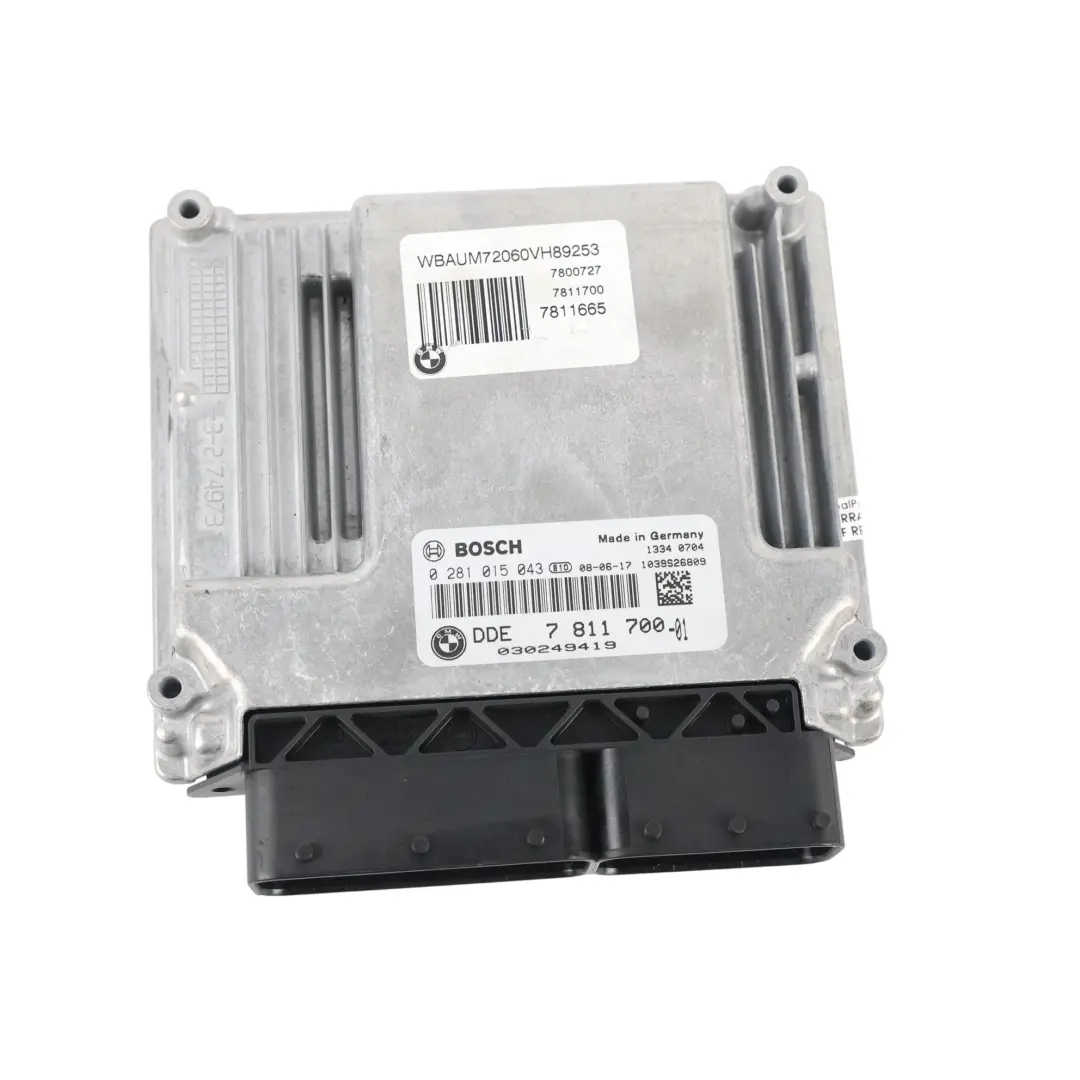 BMW E60 LCI E87 E90 120d 320d N47 177HP ECU KIT DDE CAS3 Manuale chiave - SKU 7811700-3 - Numero di parte 7811700