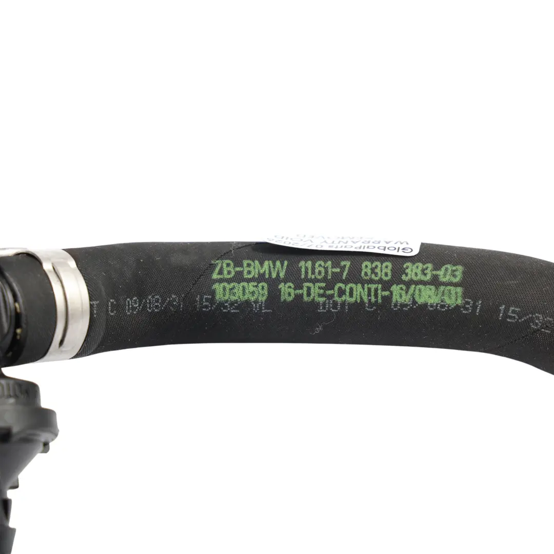 Tubería Línea Vacío Servofreno para BMW E90 E92 E93 con número de pieza 7838383 BMW E90 E92 E93 Tubería Línea Vacío Servofreno - SKU 7838383 - Número de pieza 7838383