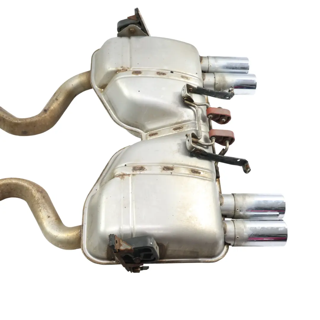 Exhaust Back Box Silencer Tubes S65 to BMW M3 E90 E92 E93 with Part number 7840575 BMW M3 E90 E92 E93 Exhaust Back Box Silencer Tubes S65 - SKU 7840575 - Part number 7840575