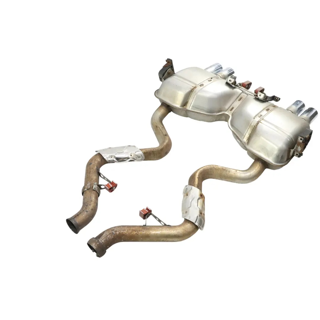 BMW M3 E90 E92 E93 Exhaust Back Box Silencer Tubes S65 - SKU 7840575 - Part number 7840575