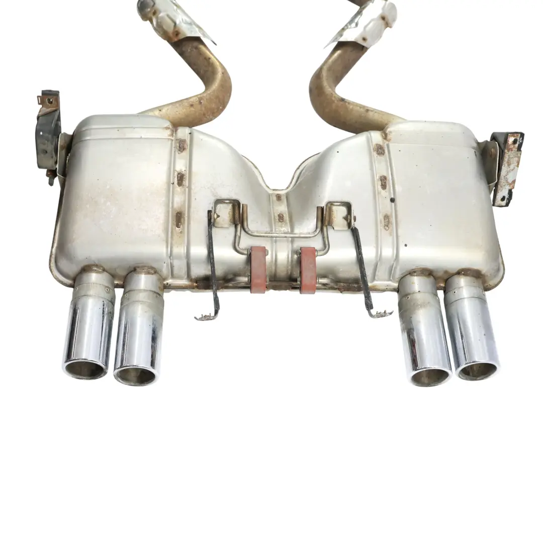 Exhaust Back Box Silencer Tubes S65 to BMW M3 E90 E92 E93 with Part number 7840575 BMW M3 E90 E92 E93 Exhaust Back Box Silencer Tubes S65 - SKU 7840575 - Part number 7840575