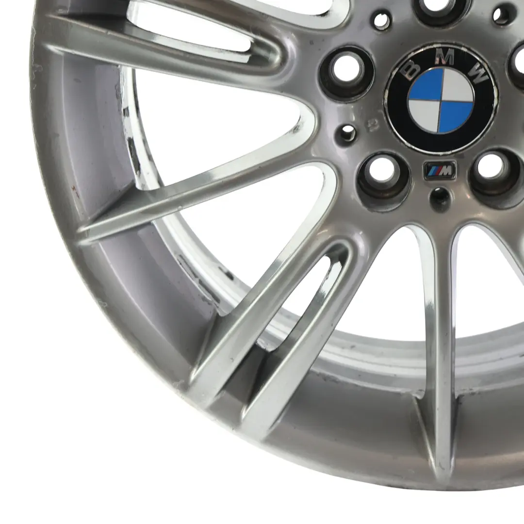 Gris Férrico Llanta Aleación Delantera 18" ET:34 8J M Spider Spoke para BMW E90 E91 con número de pieza 7843839 BMW E90 E91 Gris Férrico Llanta Aleación Delantera 18" ET:34 8J M Spider Spoke - SKU 7843839-3 - Número de pieza 7843839