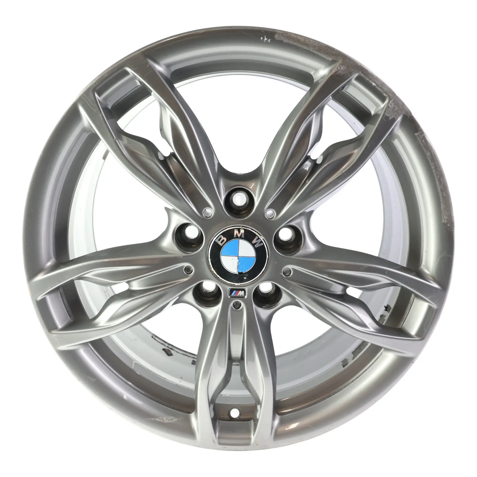 BMW F20 Jante avant en alliage gris ferrique 18" M Double Spoke 436 7,5J 7845870