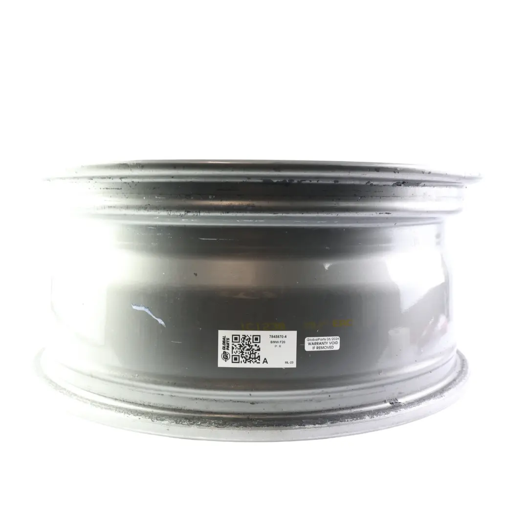 BMW F20 Jante avant en alliage gris ferrique 18" M Double Spoke 436 7,5J - SKU 7845870-4 - Numéro de pièce 7845870