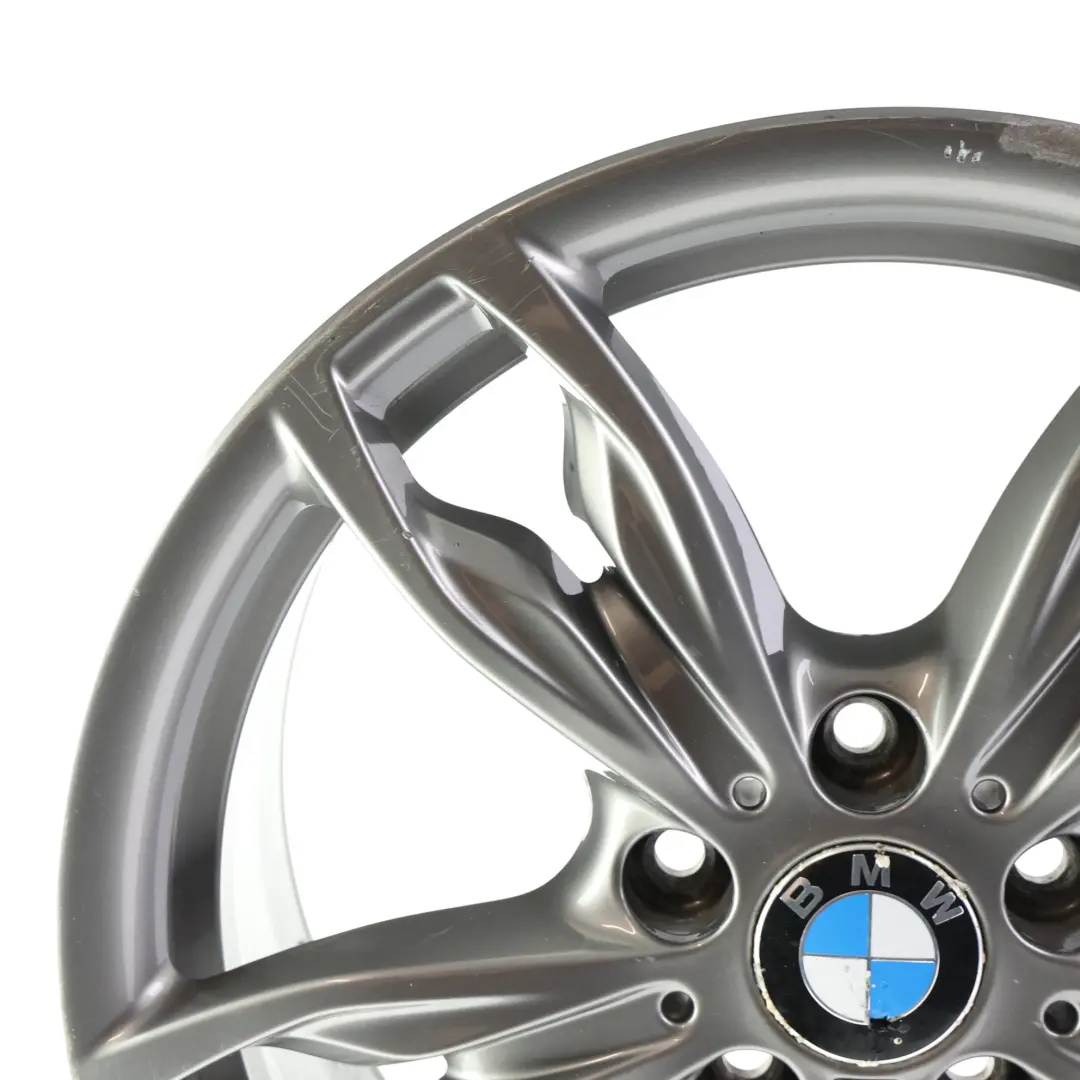 BMW F20 Felga Aluminiowa M 436 Szara podwójne Szprychy 18" 7,5J - SKU 7845870-4 - Numer Części 7845870