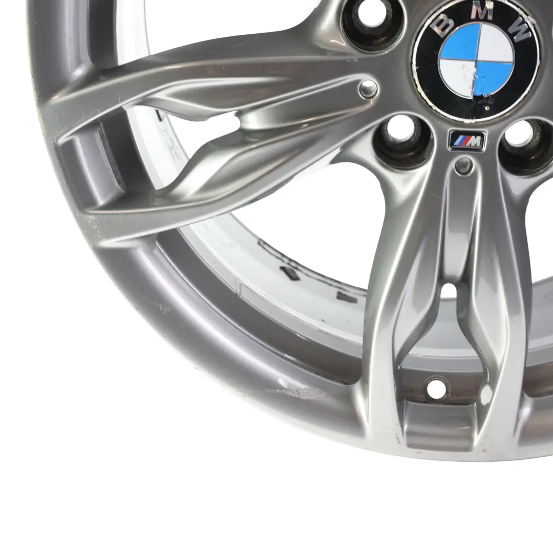 BMW F20 Jante avant en alliage gris ferrique 18" M Double Spoke 436 7,5J - SKU 7845870-4 - Numéro de pièce 7845870