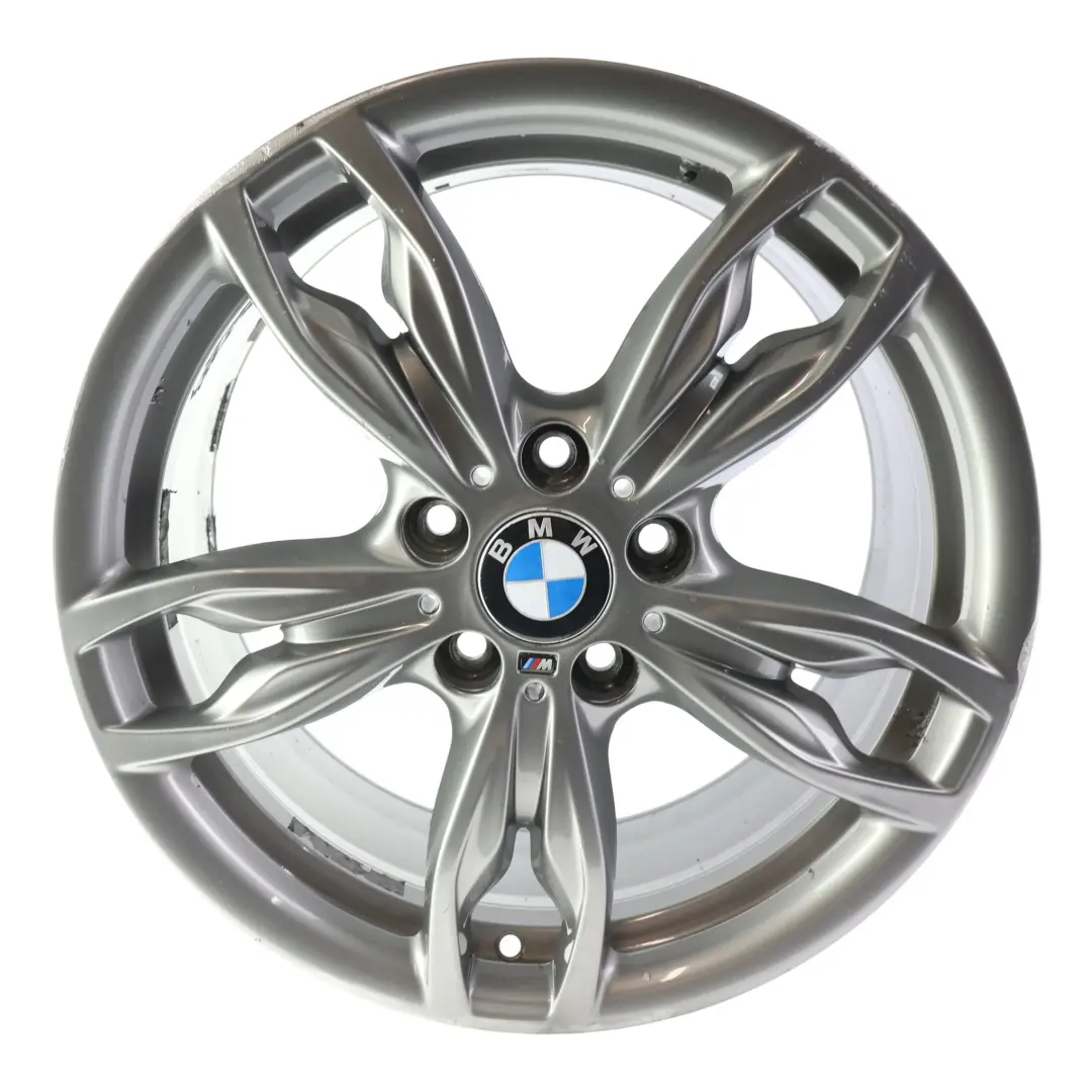 BMW F20 F21 F22 F23 Jante Alliage 18" M Double Spoke 436 ET:52 8J Gris - SKU 7845871-1 - Numéro de pièce 7845871