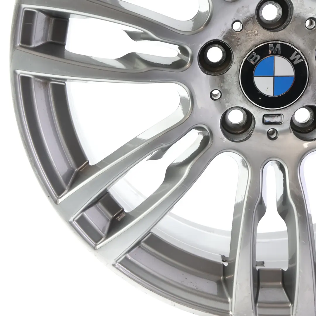 Llanta aleación delantera 19" 8J ET:36 M Star Spoke 403 para BMW F30 F31 F32 con número de pieza 7845882 BMW F30 F31 F32 Llanta aleación delantera 19" 8J ET:36 M Star Spoke 403 - SKU 7845882-11 - Número de pieza 7845882