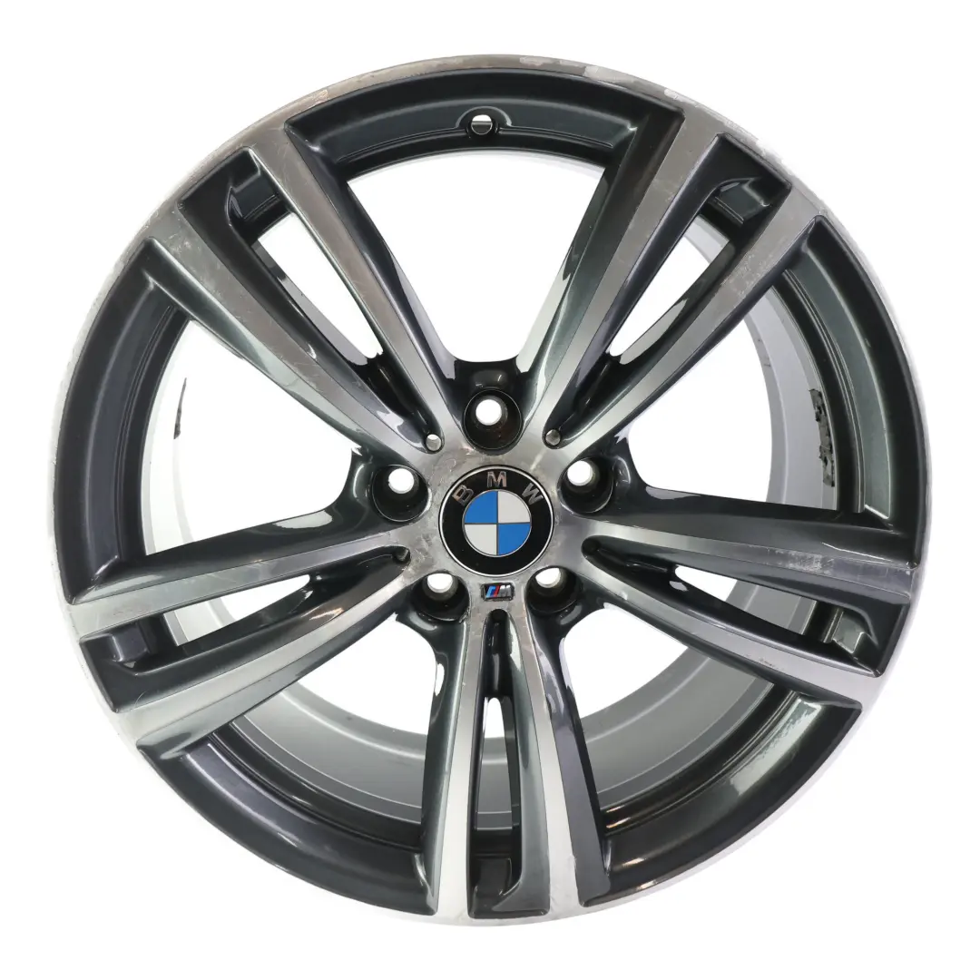 BMW F30 F32 Ferricgrey Alloy Wheel Rim 19" M Double Spoke 442 8J ET:36 - SKU 7846780-3 - Part number 7846780