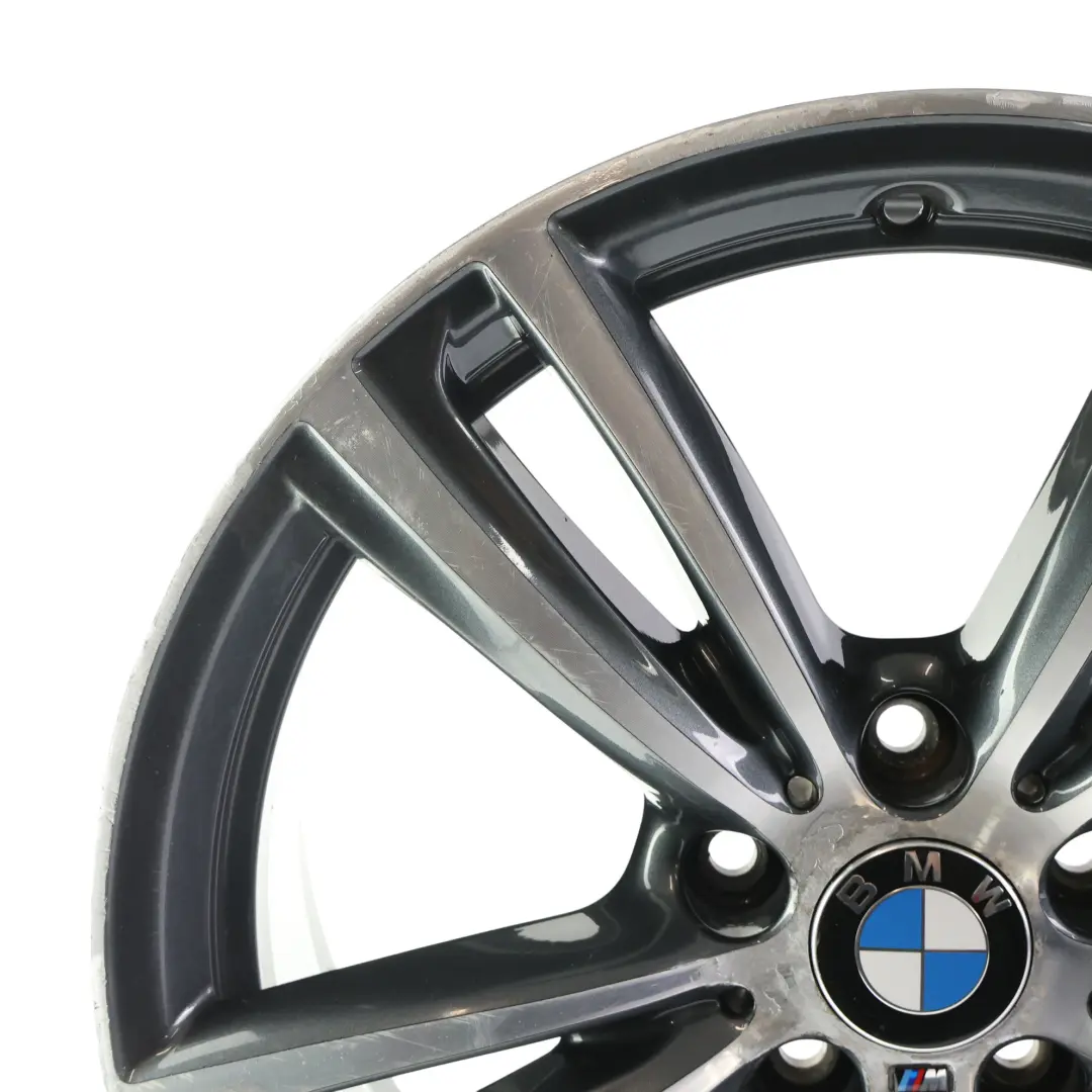 BMW F30 F32 Ferricgrey Alloy Wheel Rim 19" M Double Spoke 442 8J ET:36 - SKU 7846780-3 - Part number 7846780
