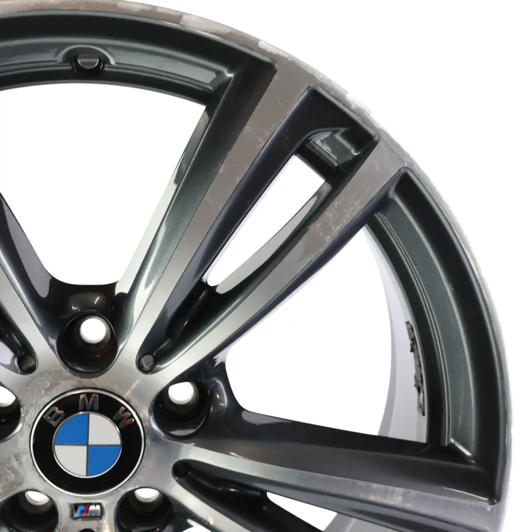 BMW F30 F32 Ferricgrey Alloy Wheel Rim 19" M Double Spoke 442 8J ET:36 - SKU 7846780-3 - Part number 7846780