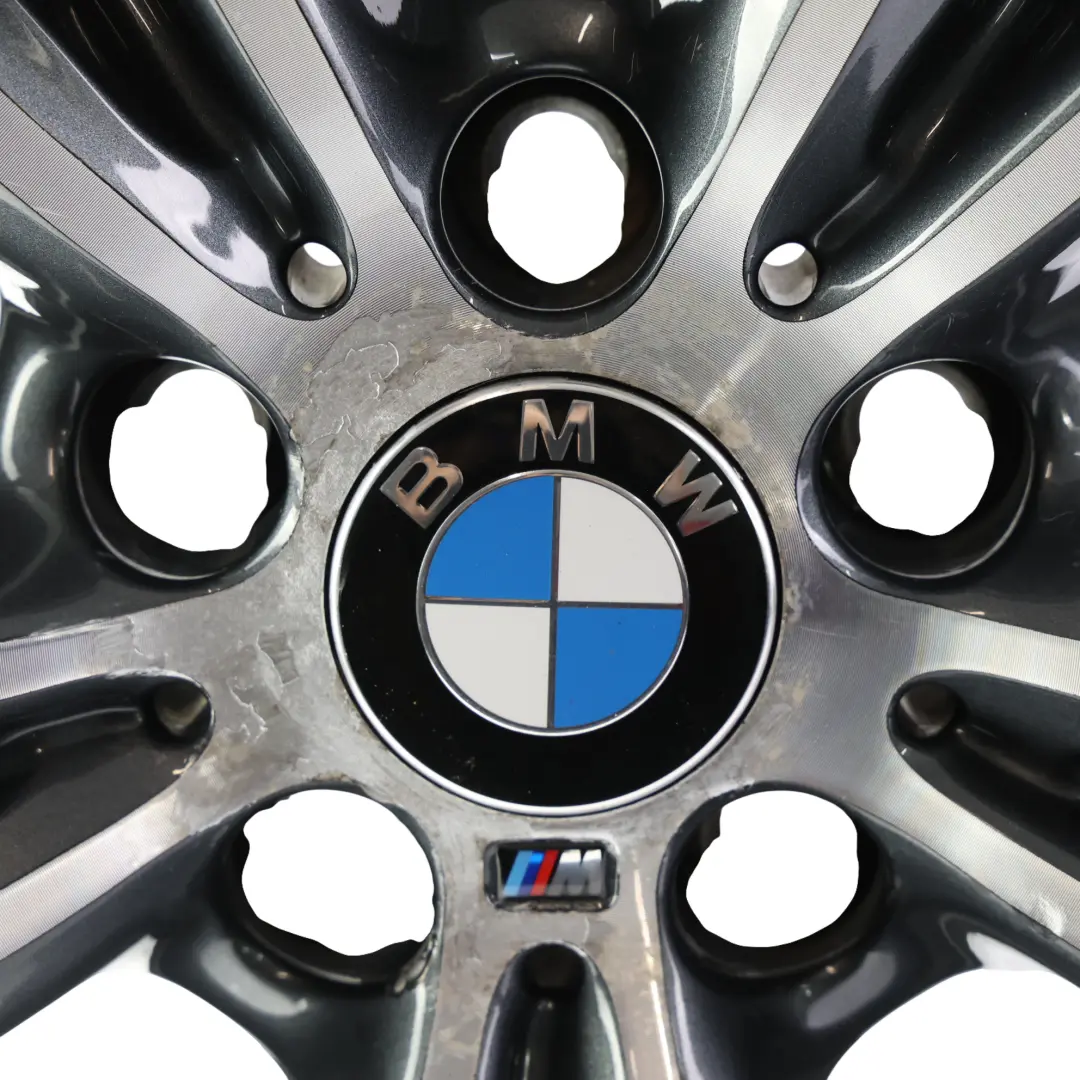 BMW F30 F32 Ferricgrey Alloy Wheel Rim 19" M Double Spoke 442 8J ET:36 - SKU 7846780-3 - Part number 7846780