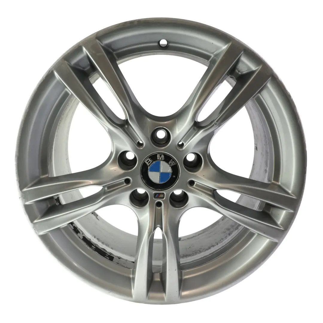 BMW F34 GT Silver Alloy Wheel Rim 18" 9J M Star Spoke 400 ET:42 - SKU 7848388-2 - Part number 7848388