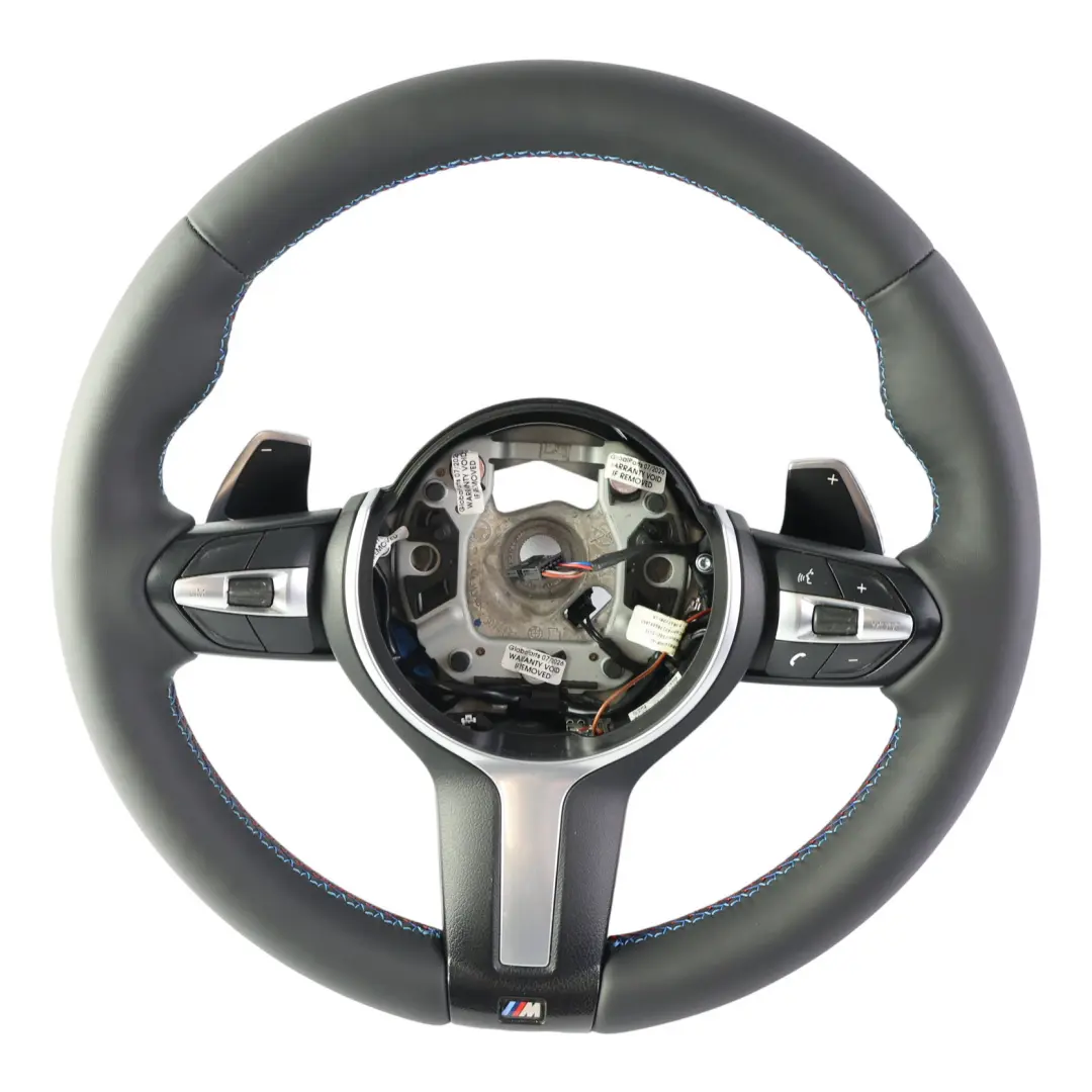 Lenkrad BMW F20 LCI F30 F32 Beheizt M Sport NEU Schwarz Leder Schaltwippen - SKU 7850404-3 - Teilenummer 7850404