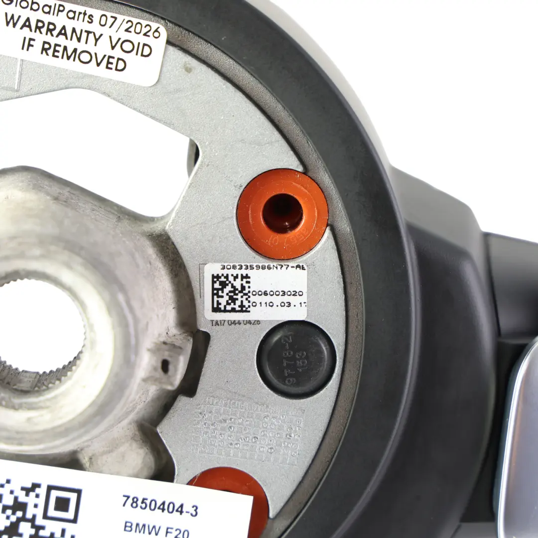  Lenkrad BMW F20 LCI F30 F32 Beheizt M Sport NEU Schwarz Leder Schaltwippen - SKU 7850404-3 - Teilenummer 7850404