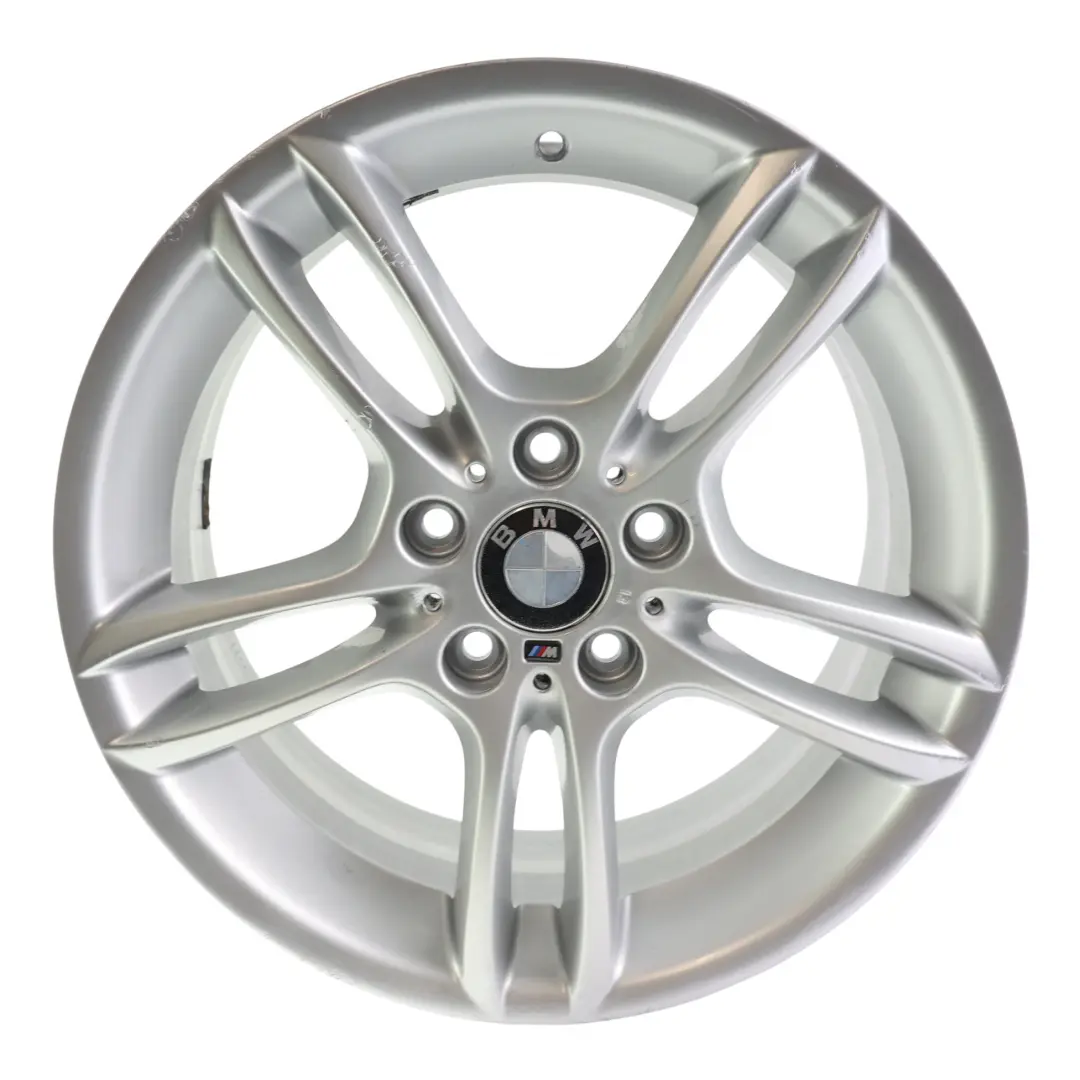 BMW E87 Llanta De Aleacion Delantera Plateada 18" M Doble Radio 261 7,5J - SKU 7891050-1 - Número de pieza 7891050