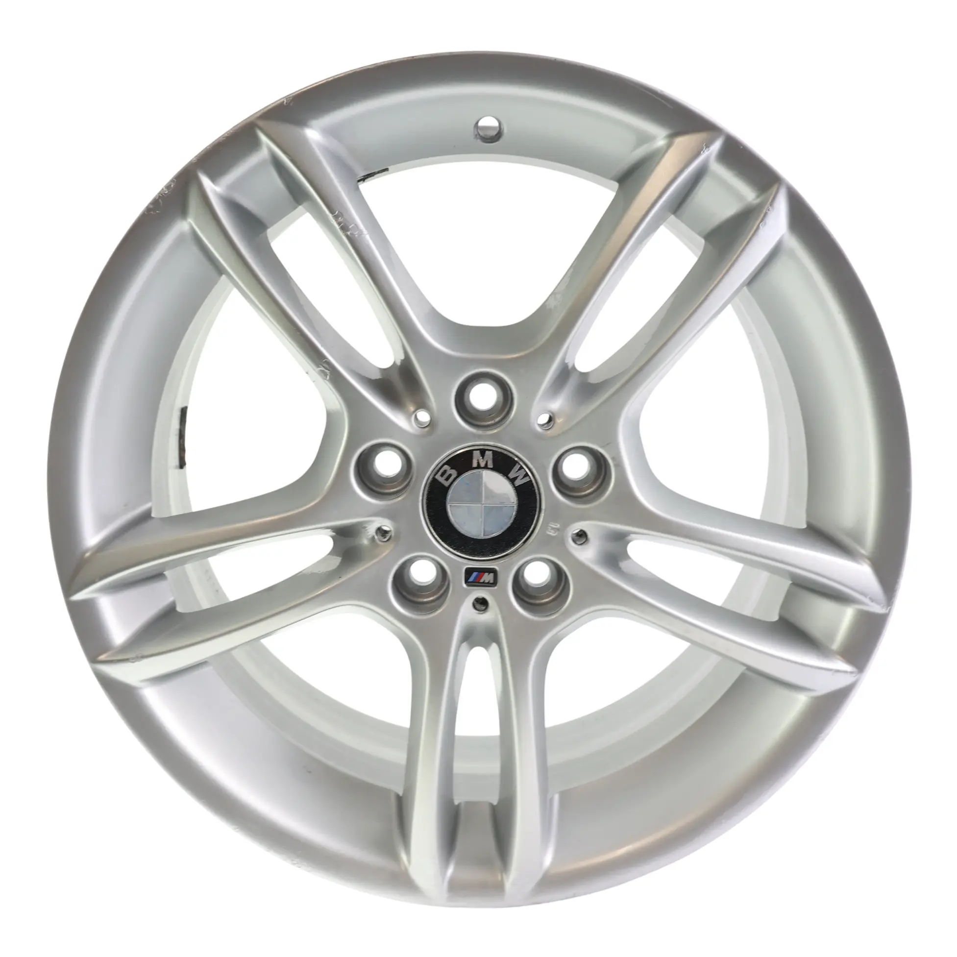 BMW E81 E87 Silber Vorne Felge Alufelge 18" M Doppelspeiche 261 7,5J 7891050
