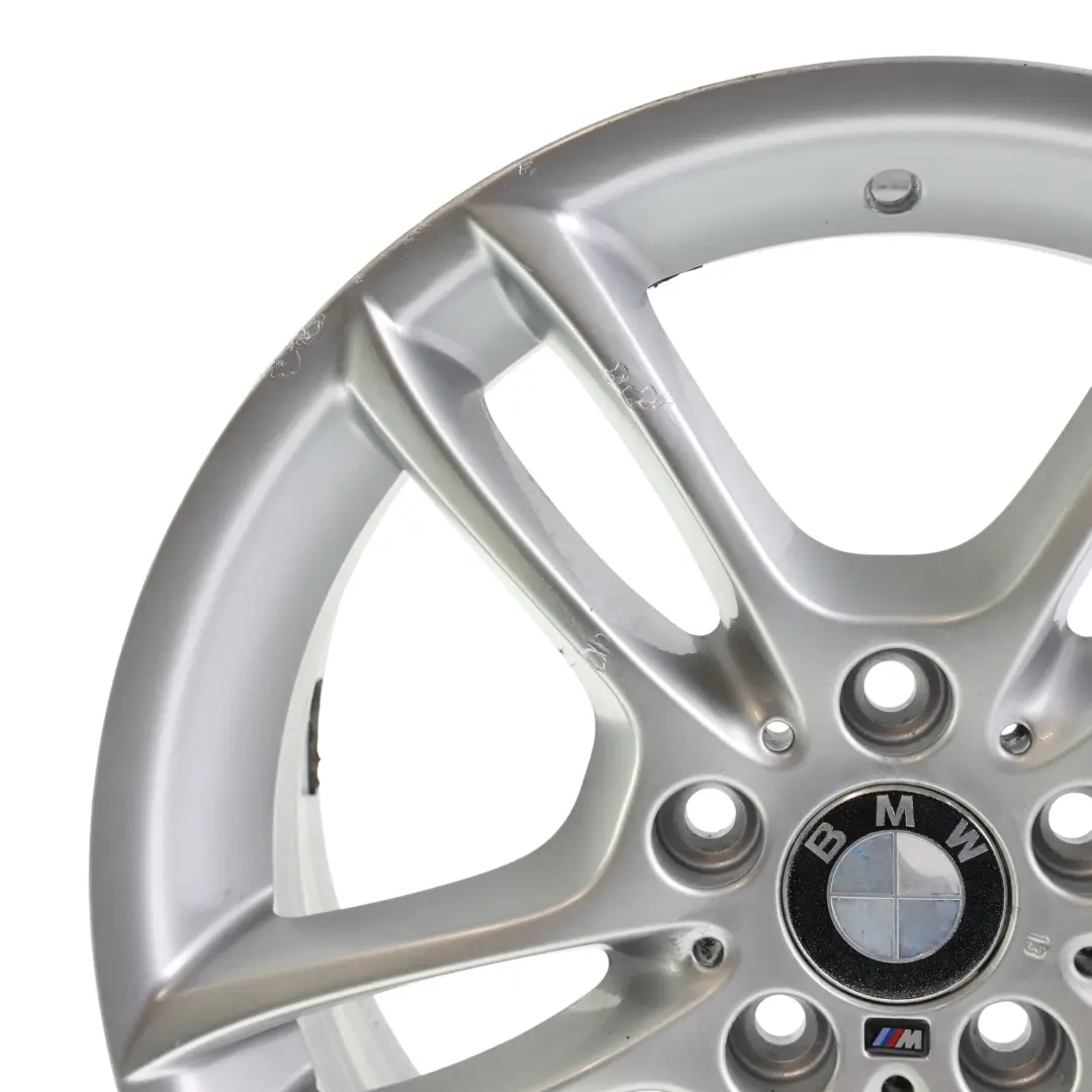 BMW E81 E87 Jante Avant Argentee en Alu 18" M a Double Rayons 261 7,5J - SKU 7891050-1 - Numéro de pièce 7891050