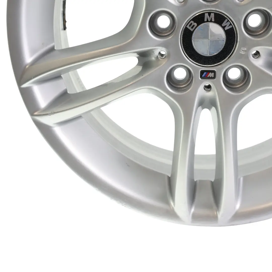 BMW E81 E87 Jante Avant Argentee en Alu 18" M a Double Rayons 261 7,5J - SKU 7891050-1 - Numéro de pièce 7891050