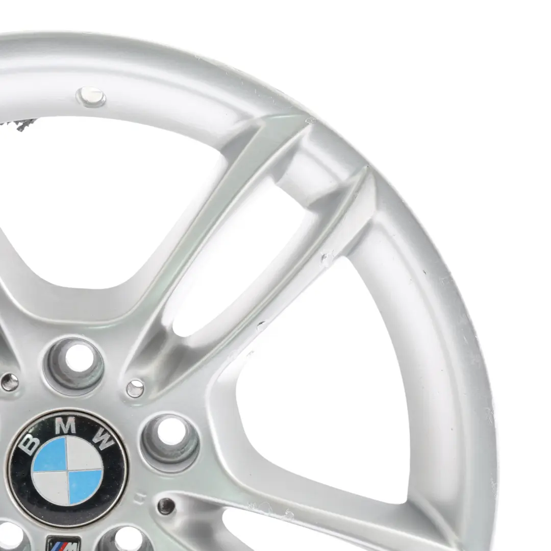 BMW E81 E87 Silver Front Alloy Wheel Rim 18" 7,5J M Double Spoke 261 - SKU 7891050-2 - Part number 7891050