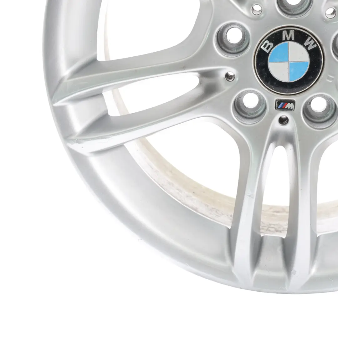 BMW E81 E87 Silver Front Alloy Wheel Rim 18" 7,5J M Double Spoke 261 - SKU 7891050-2 - Part number 7891050