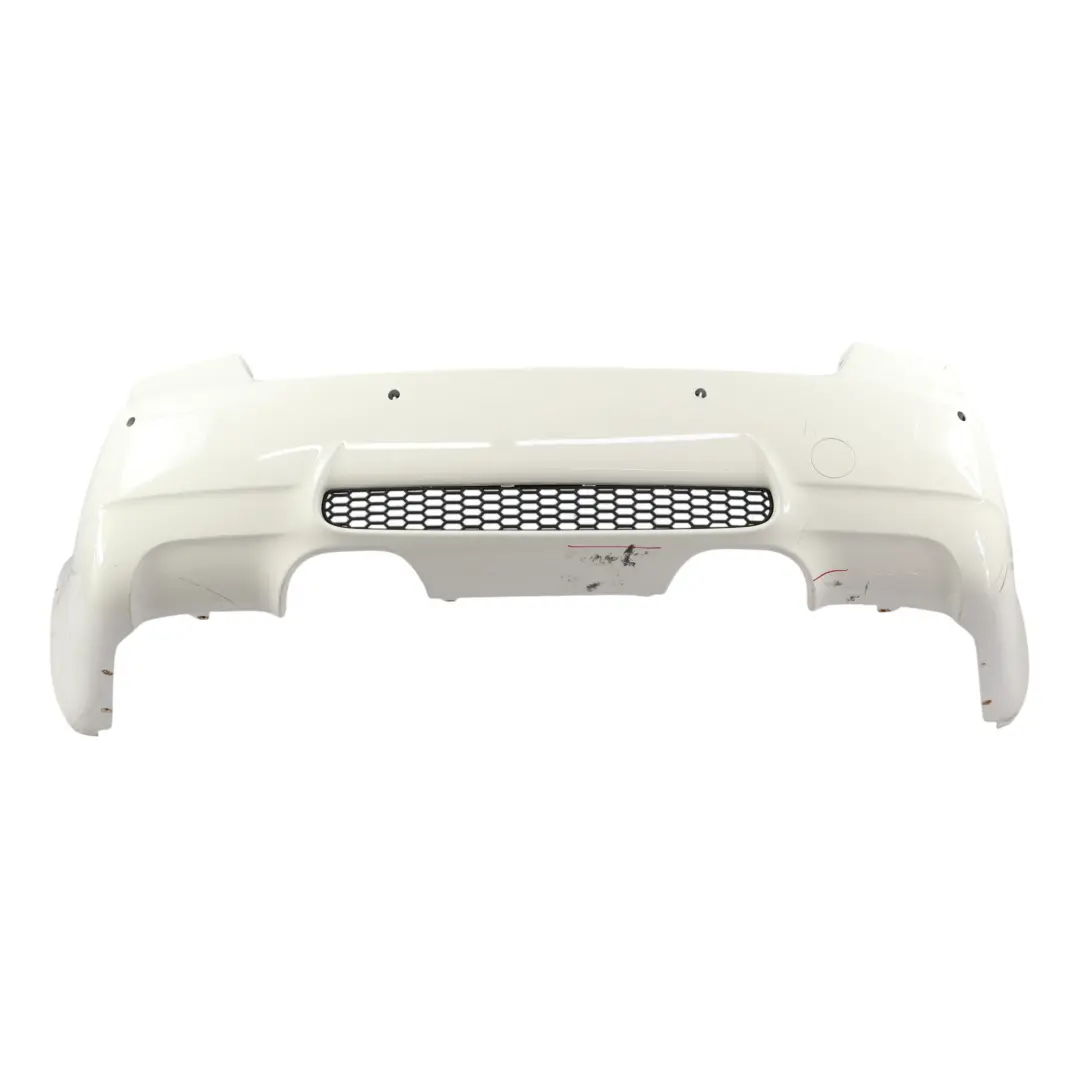 Bumper M Sport Trim Panel PDC Alpinweiss 3 Alpine White - 300 to BMW E90 M3 Rear with Part number 7893579 BMW E90 M3 Rear Bumper M Sport Trim Panel PDC Alpinweiss 3 Alpine White - 300 - SKU 7893579-AW - Part number 7893579