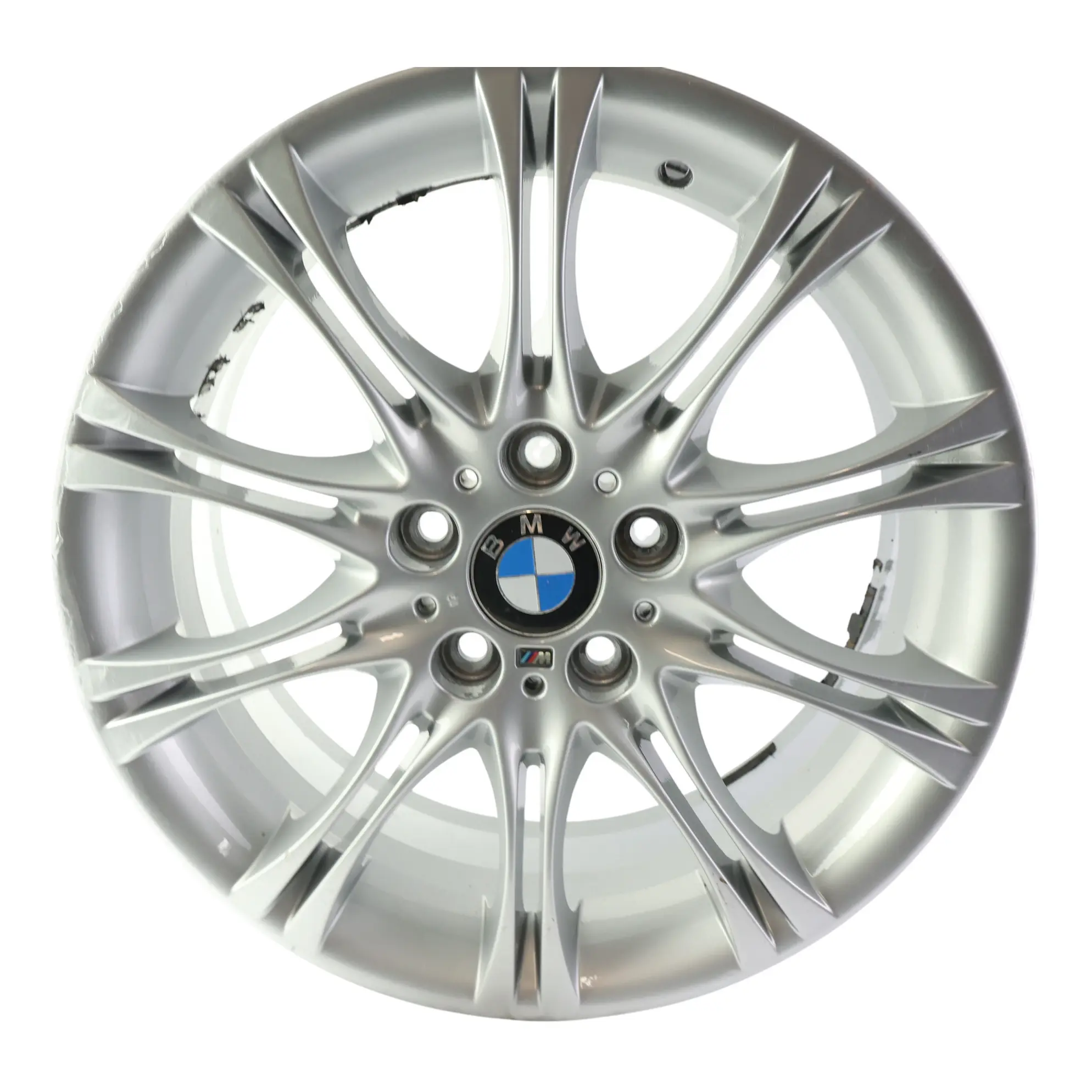 BMW E46 Z4 E85 Silver Front Alloy Wheel Rim 18" 8J ET:47 M Double Spoke 135
