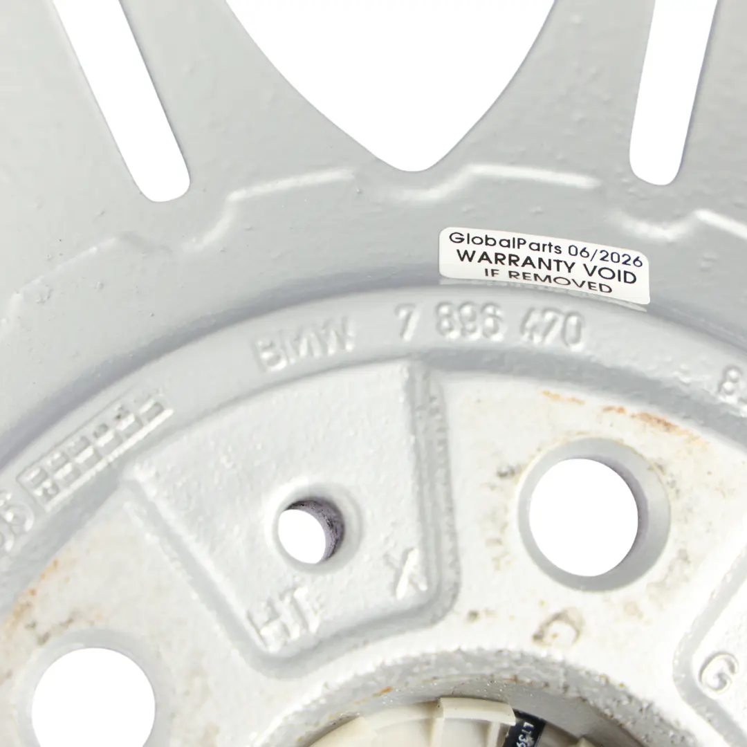 BMW E46 Z4 E85 llanta Aleación Delantera Plata 18 "8J ET:47 M Doble Radio 135 - SKU 7896470-1 - Número de pieza 7896470