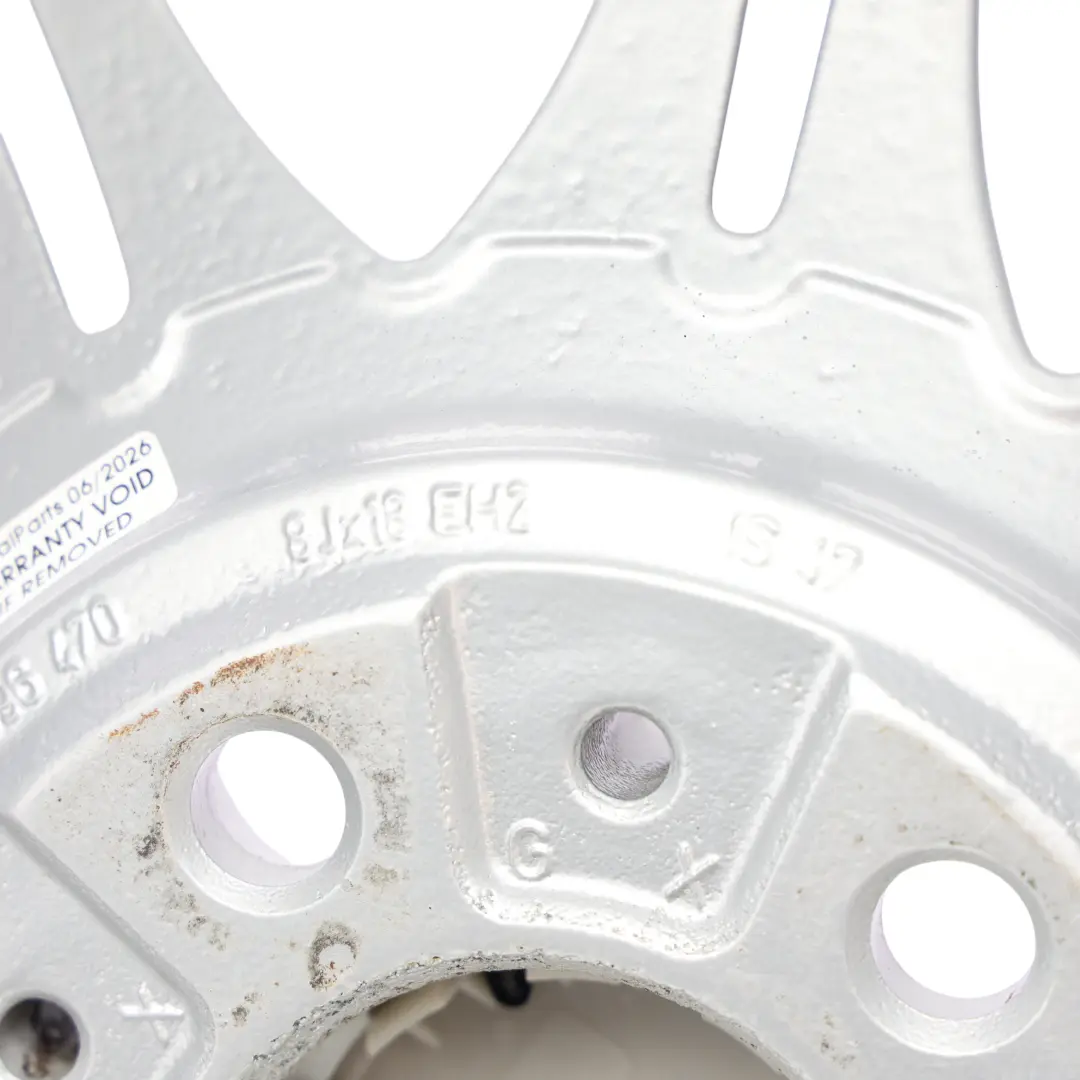 BMW E46 Z4 E85 llanta Aleación Delantera Plata 18 "8J ET:47 M Doble Radio 135 - SKU 7896470-1 - Número de pieza 7896470