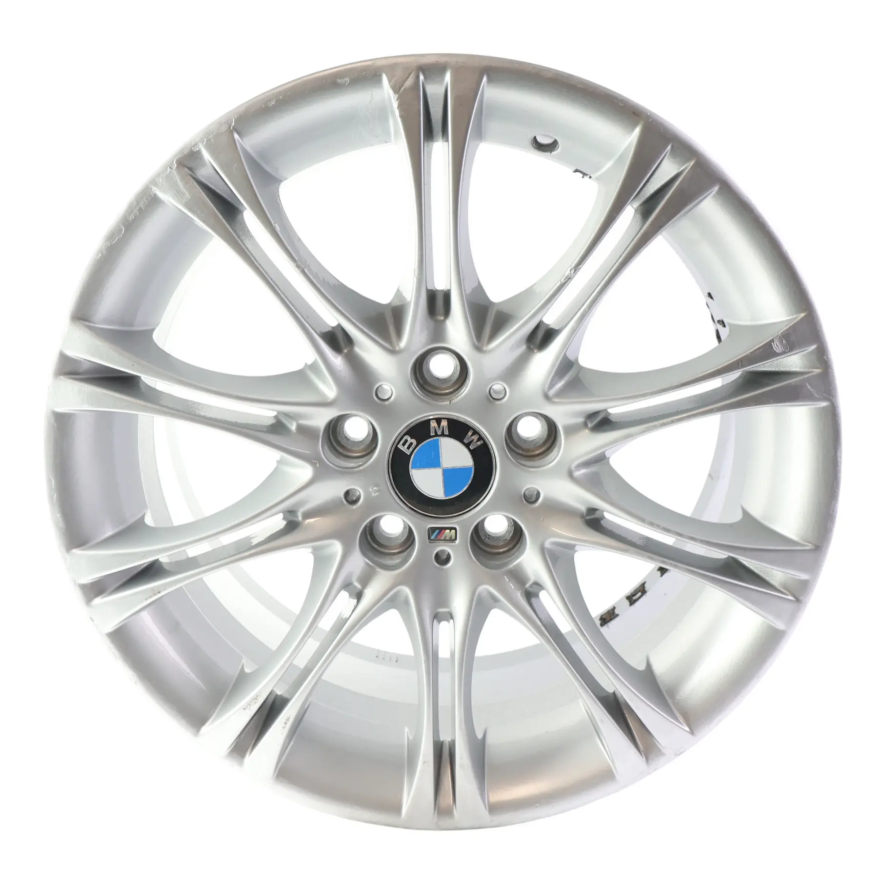 BMW E46 E85 Silber Vorne Alu Felge Alufelge 18" 8J ET:47 M Doppelspeiche 135